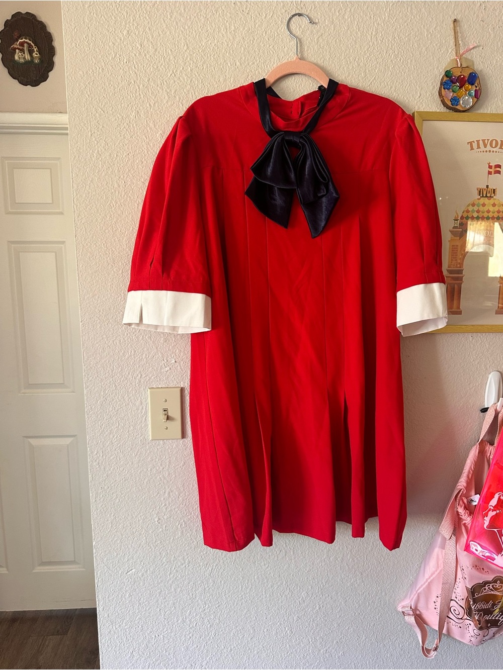 Sister Jane NWT Red and Blue Sailor Dress Ahoy Pleated Mini Dress Large
